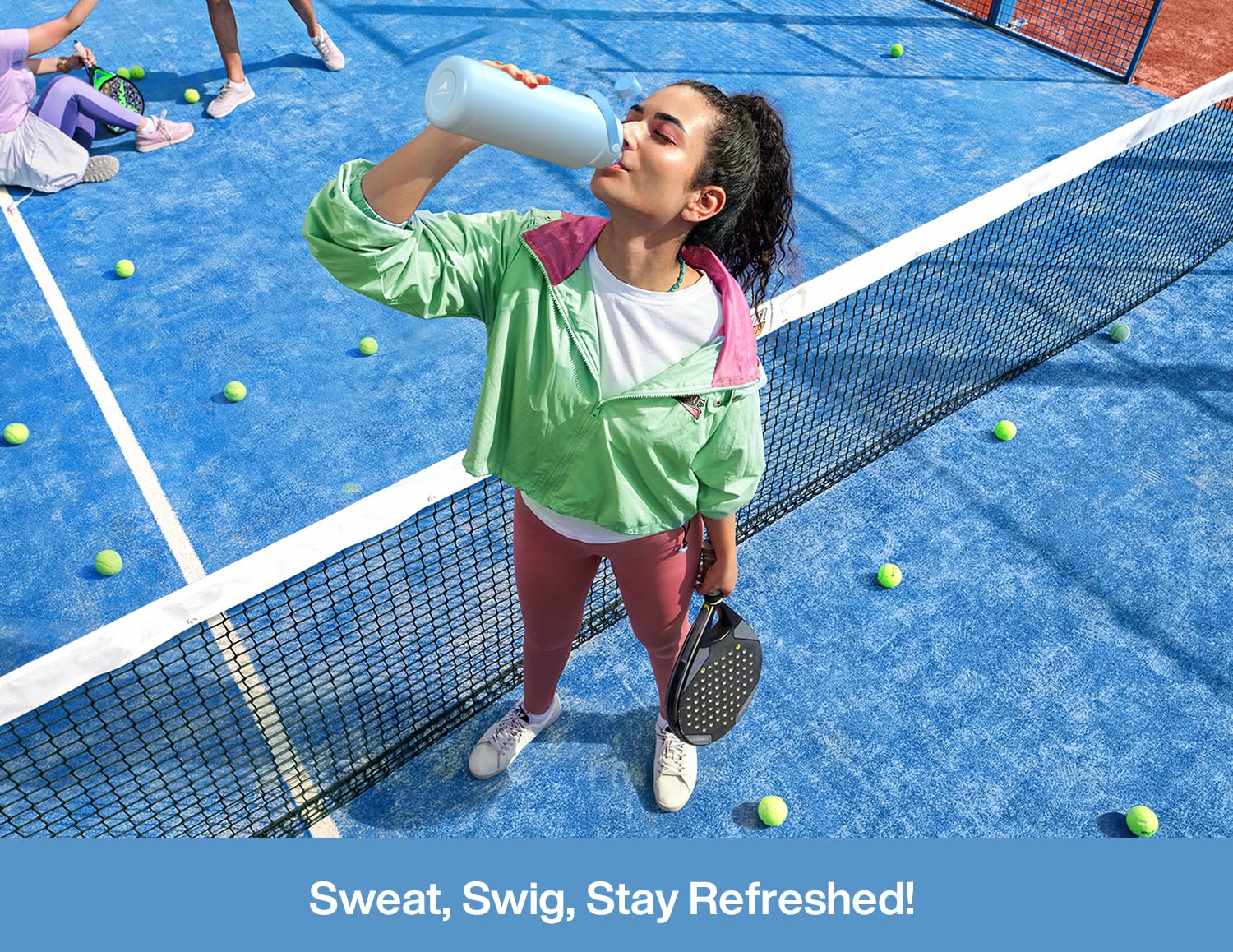 PowCan ideal for sports, gym, travel, and school use