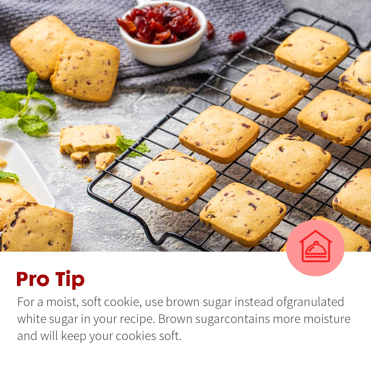 PowerKing adjustable baking rack fits cupcakes to large cakes