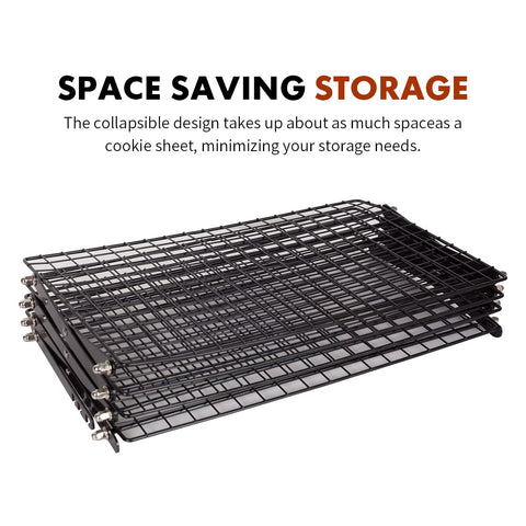 PowerKing durable cooling rack holds multiple batches of cookies