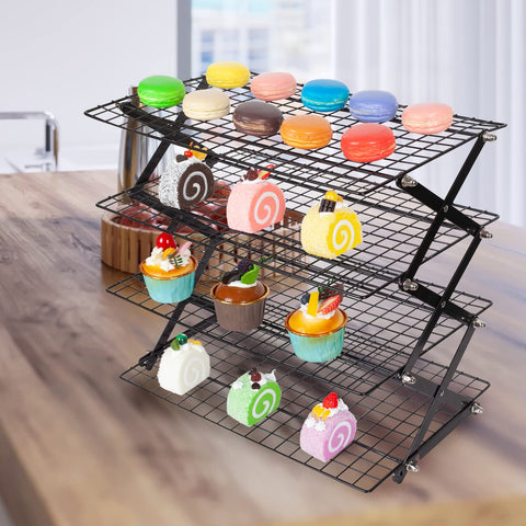 PowerKing easy-clean foldable rack for quick setup and transport