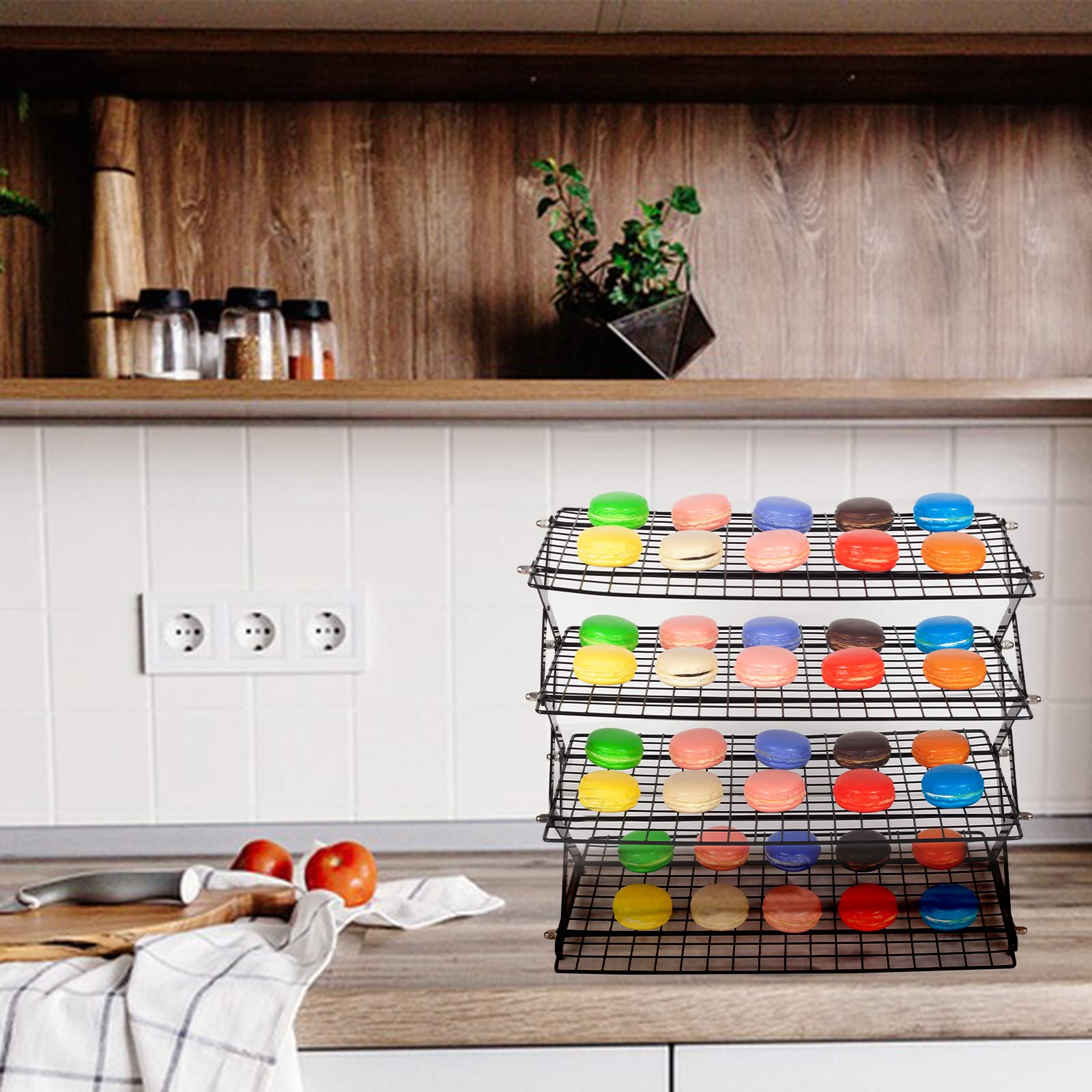 PowerKing multi-use cooling drying rack for herbs and baked goods