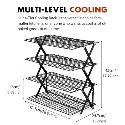 PowerKing space-saving baking rack keeps your kitchen organized