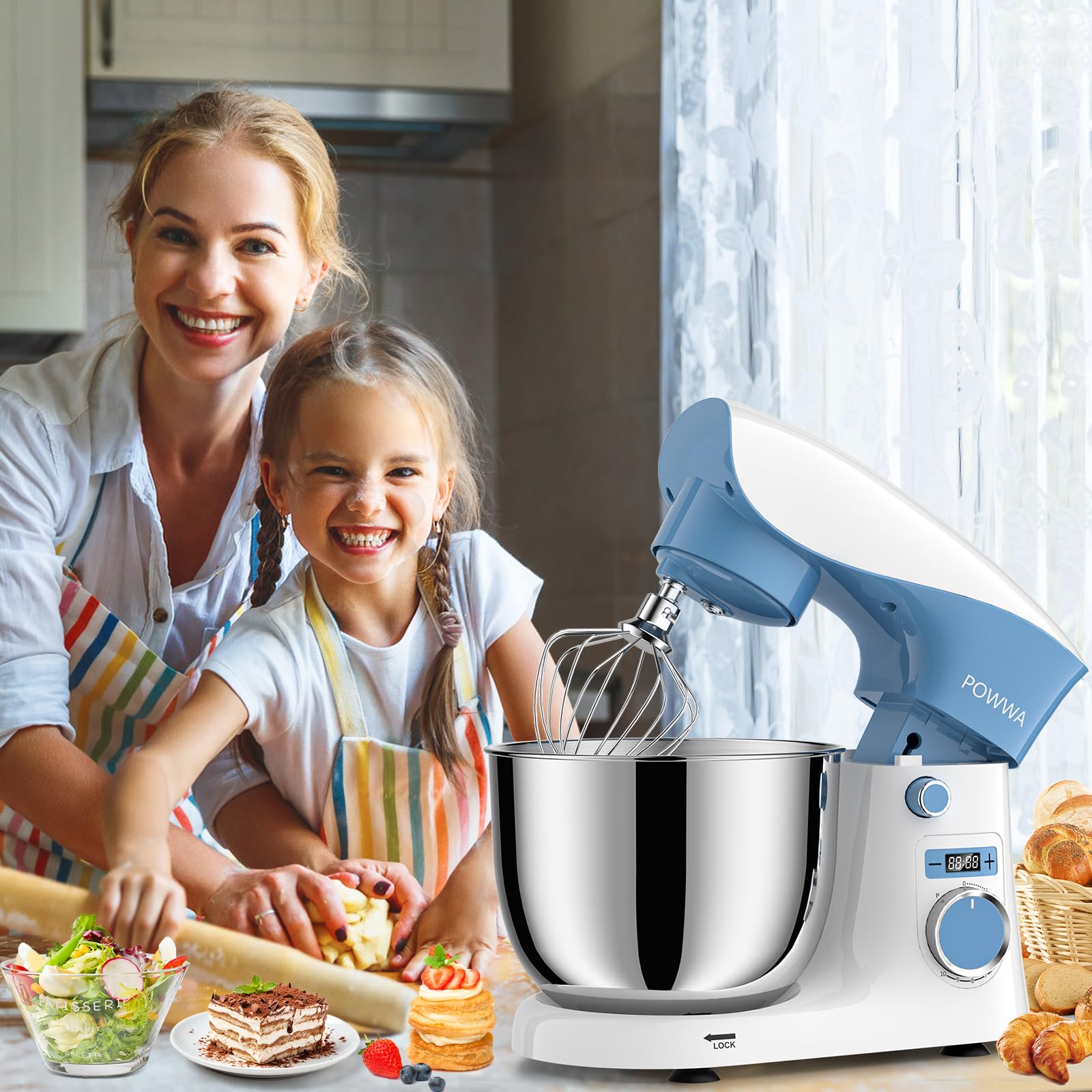 POWWA nested bowl design saves space in compact kitchens.