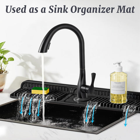 PoYang non-slip splash guard prevents movement during use.