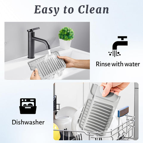 PoYang wide-use mat protects counter areas during daily tasks.