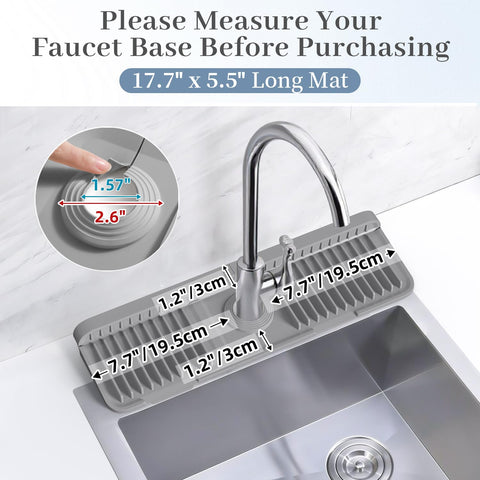 PoYang snap-button guard stays in place for tidy counters.