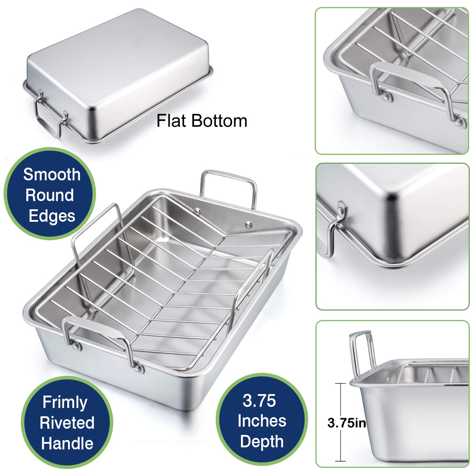 P&P CHEF baking rack and V-rack set offers versatile roasting options