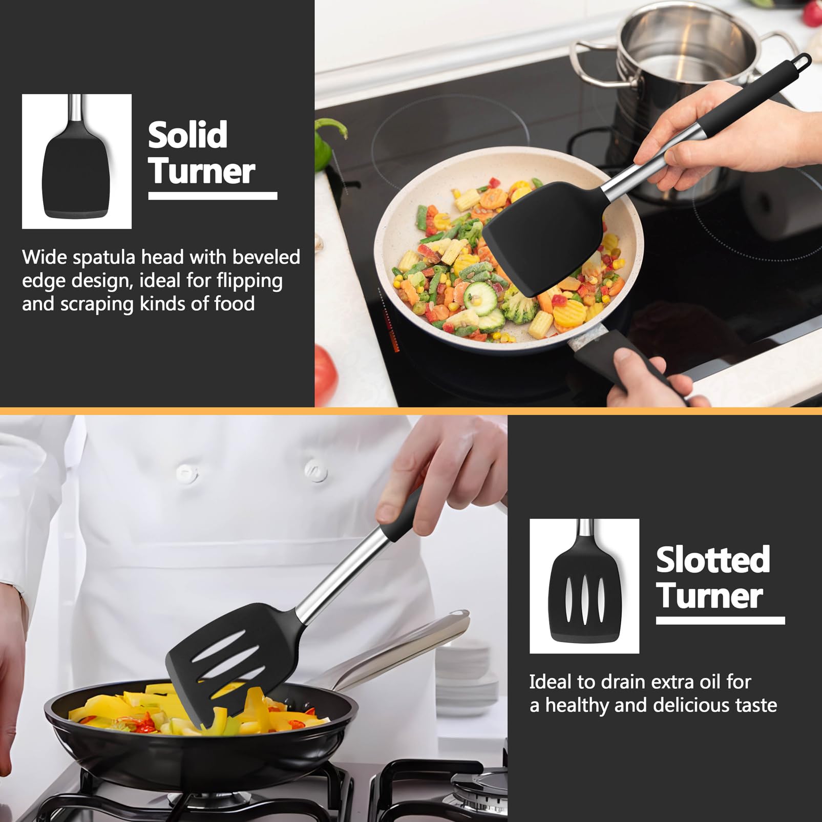 P&P CHEF dishwasher safe and easy to clean after meals