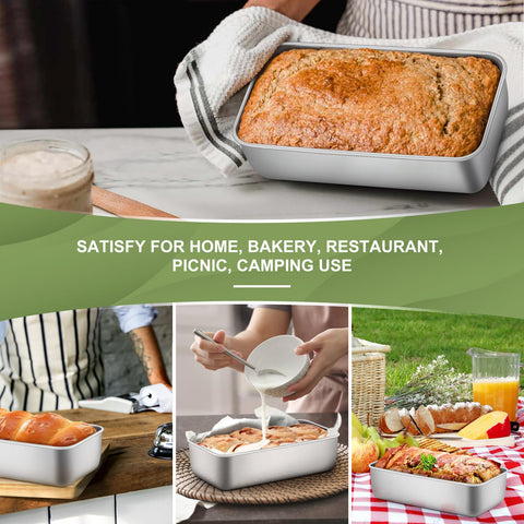 Dishwasher-safe bakeware by P&P CHEF for easy cleanup