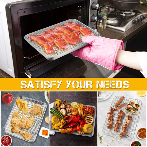 P&P CHEF easy-clean bakeware helps wipe away residue with minimal effort.