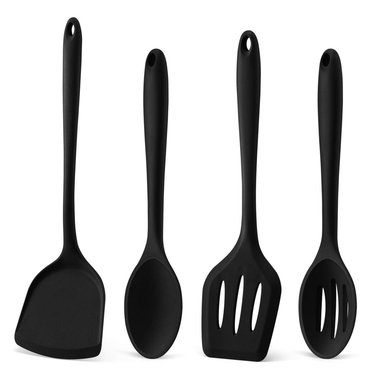 P&P CHEF four-piece set: solid turner for flipping on non-stick pans