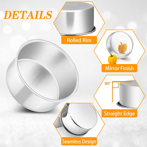 P&P CHEF mirror-finish bakeware enhances release and quick cleanup.