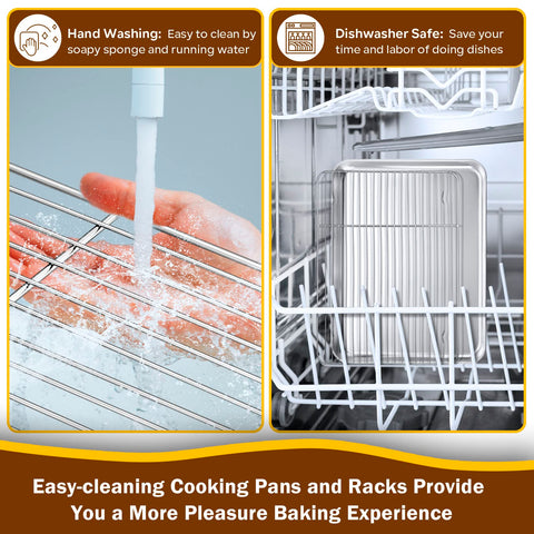P&P CHEF non-toxic stainless steel bakeware for healthier meals.
