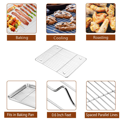 P&P CHEF dishwasher-safe roaster pan for easy cleanup