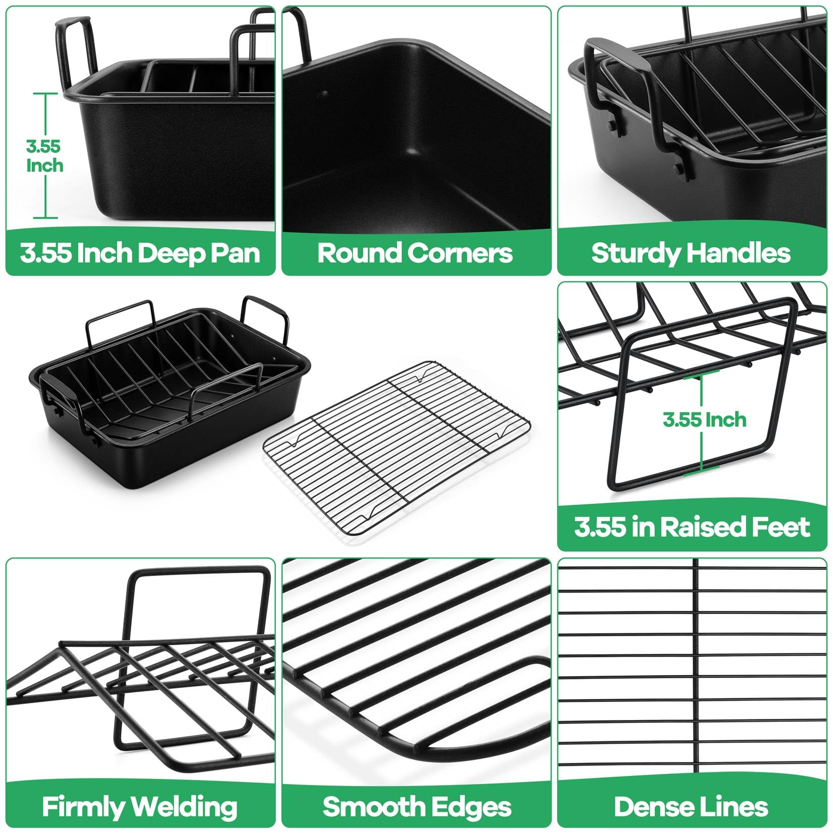 P&P CHEF flat rack doubles as cooling rack for cookies or small pastries