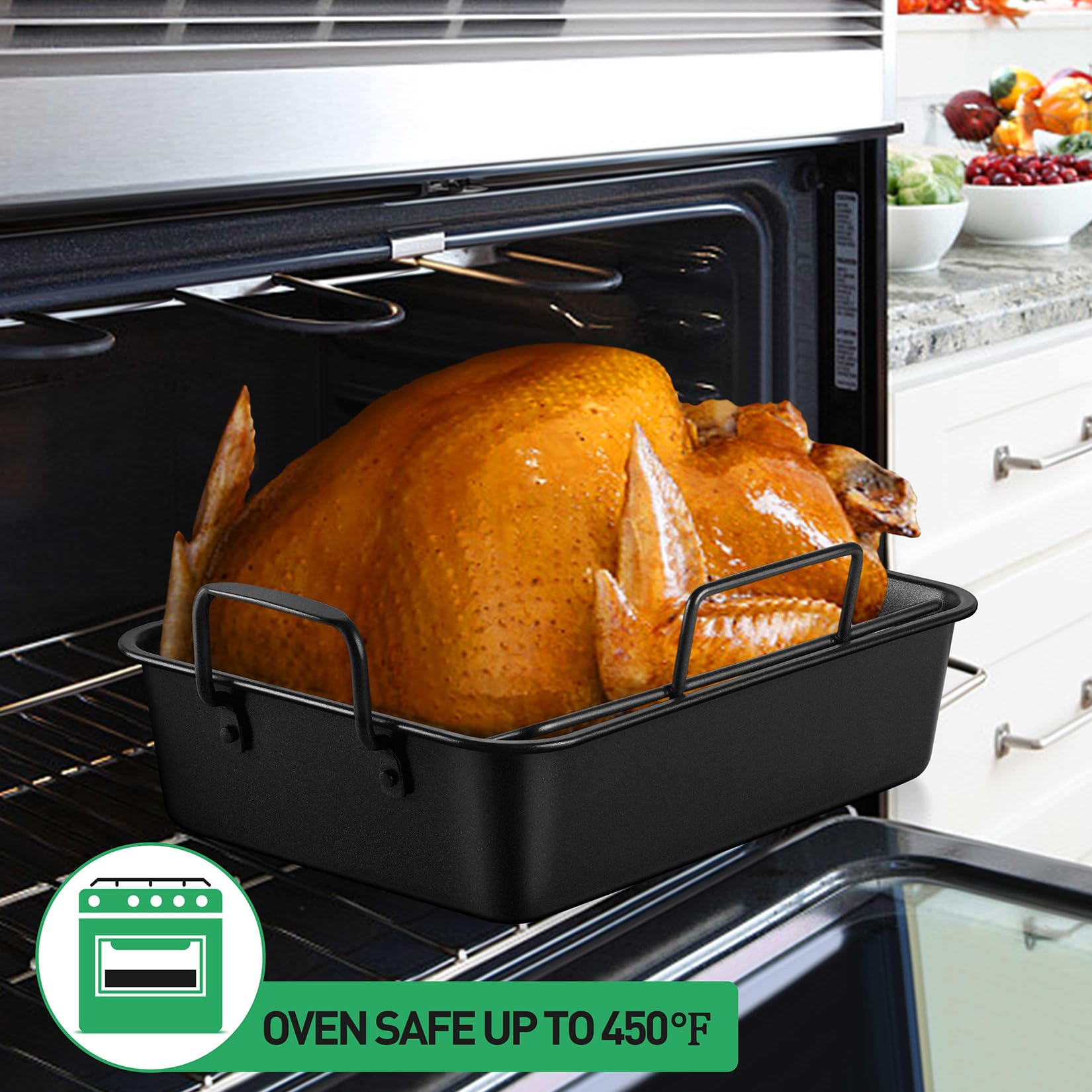 P&P CHEF lasagna baking pan for neatly layered dishes