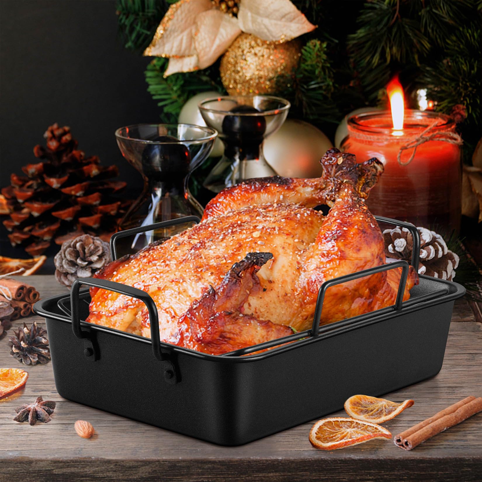 P&P CHEF stainless steel core pan for durable, rust-resistant cooking