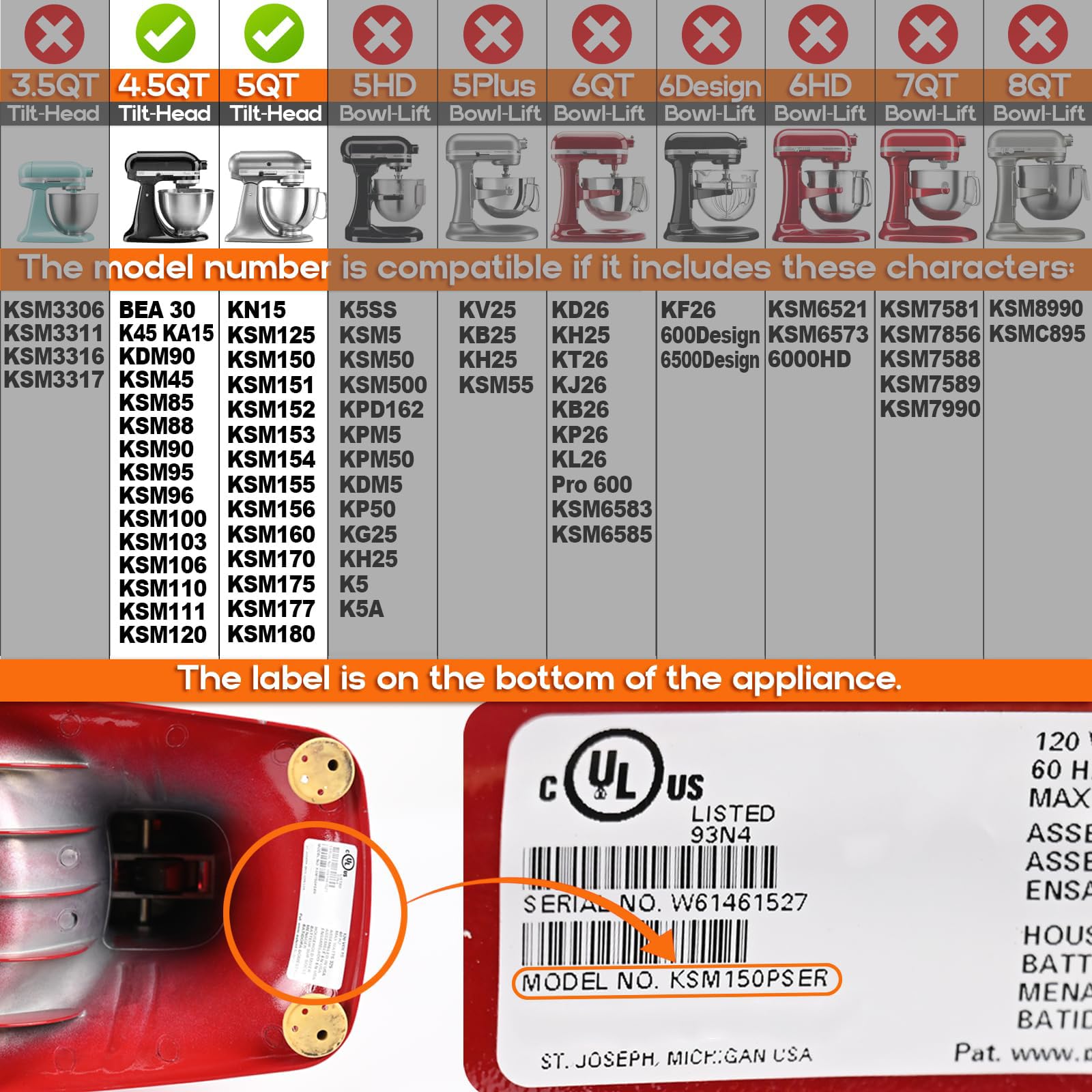 PQPO multi-spiral arm design blends ingredients smoothly for diverse doughs.