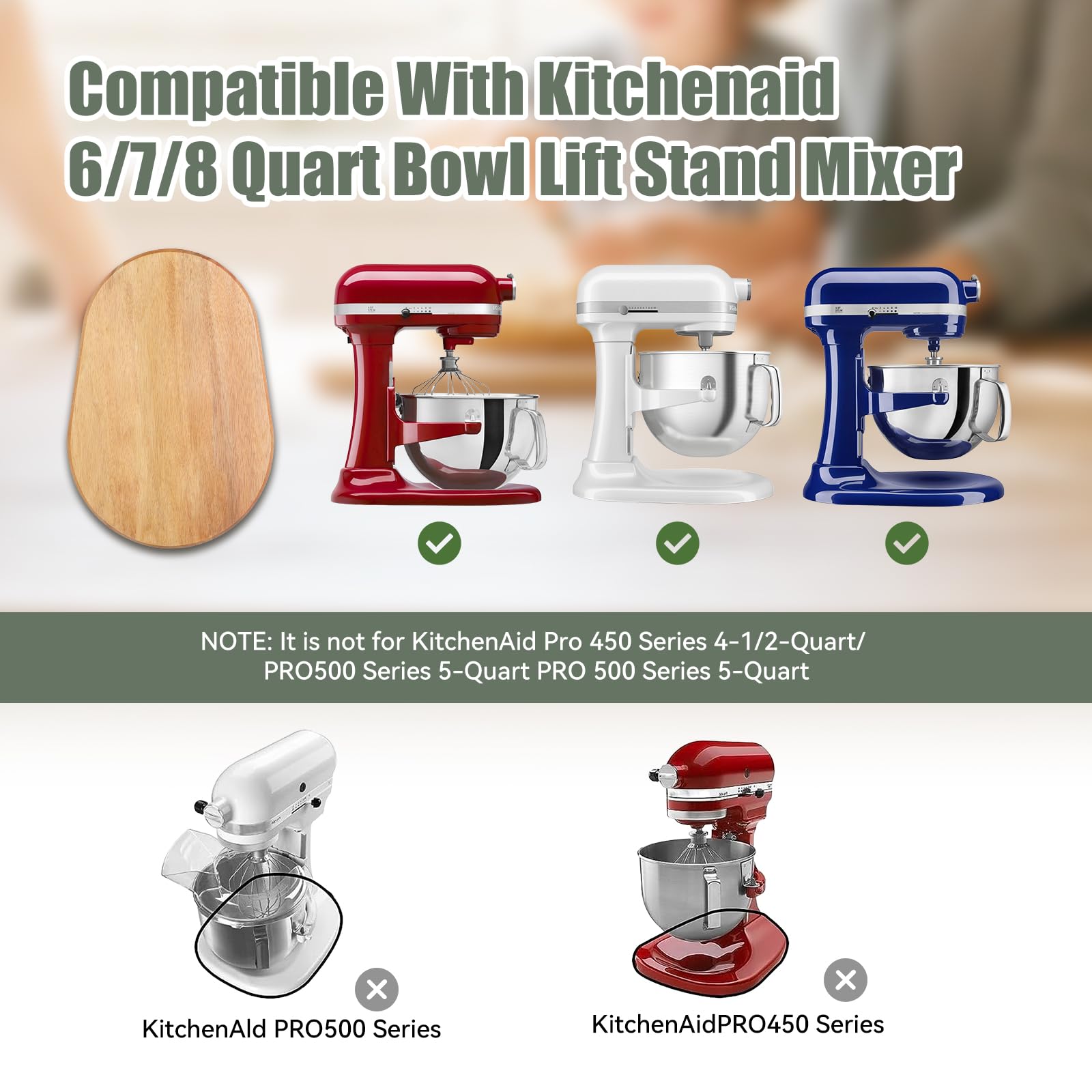 PQPO protects tabletop from scratches while keeping the mixer steady