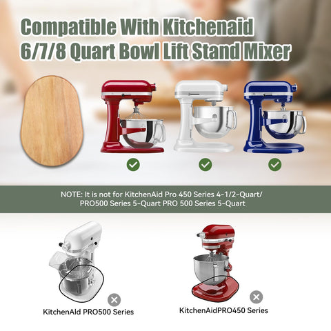 PQPO protects tabletop from scratches while keeping the mixer steady