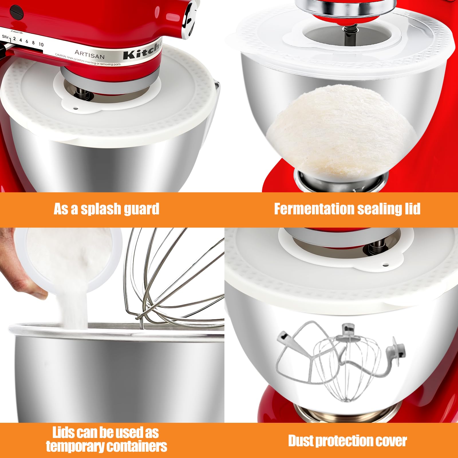 PQPO silicone bowl cover is dishwasher-safe for easy cleaning
