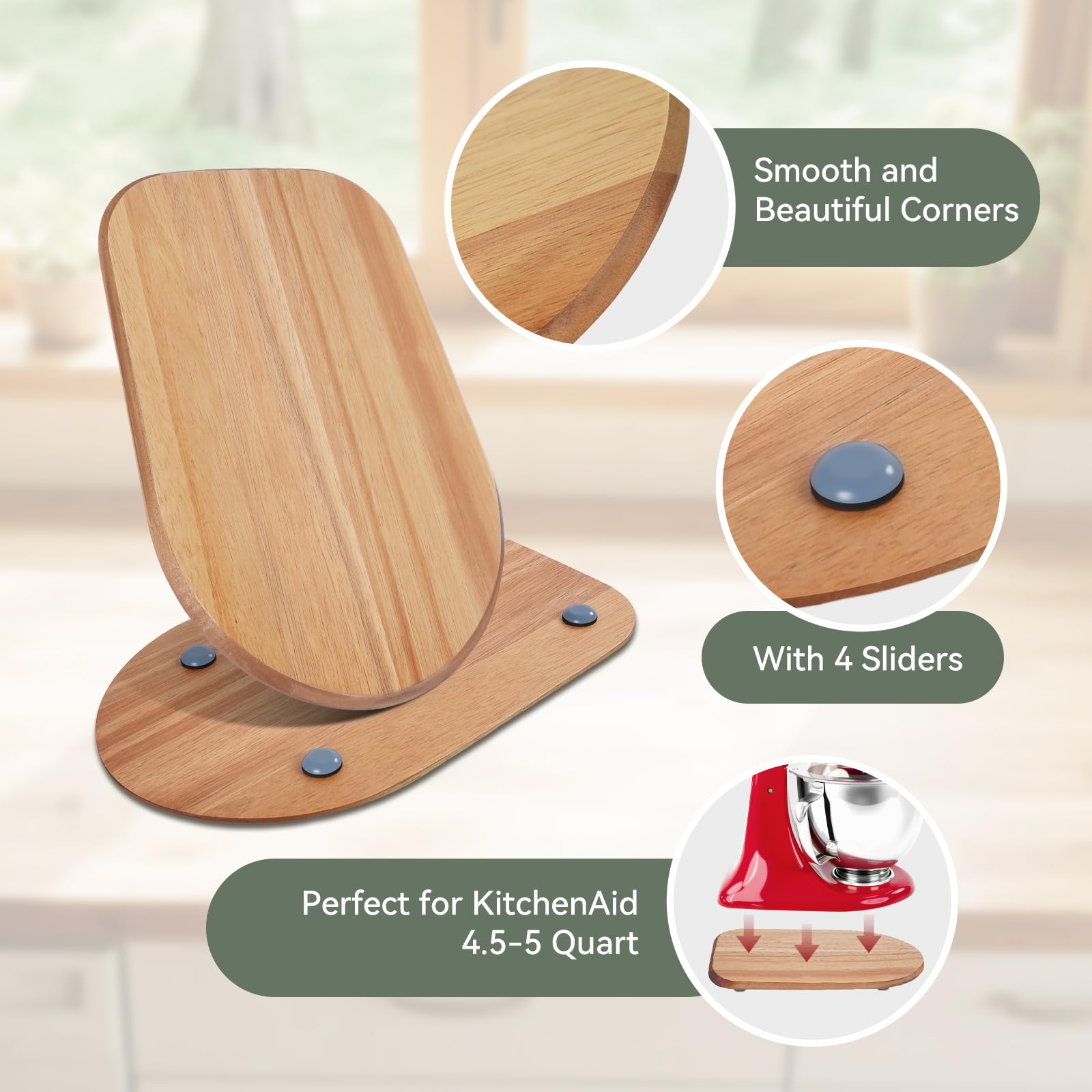 PQPO gift-ready wooden mixer slider packaging