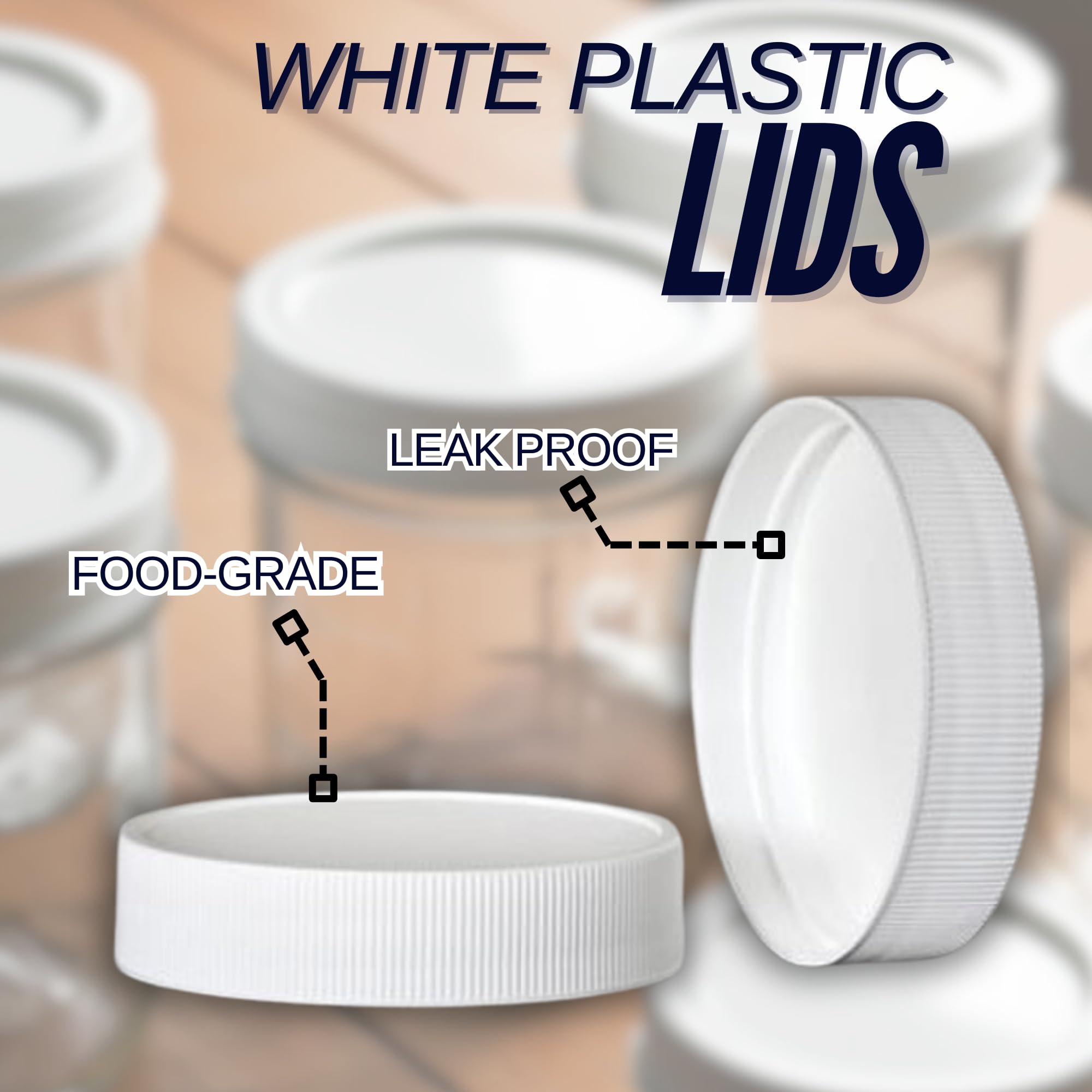 Dishwasher-safe PR1M3 jars ready for easy cleanup