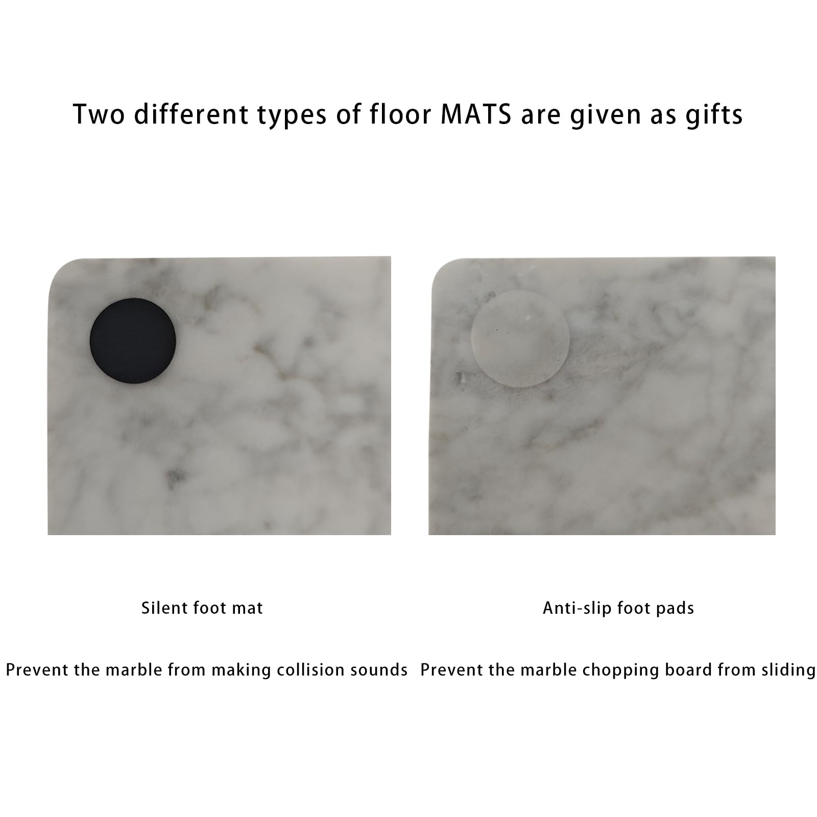 Cool marble surface helps dough stay firm and butter stay cool