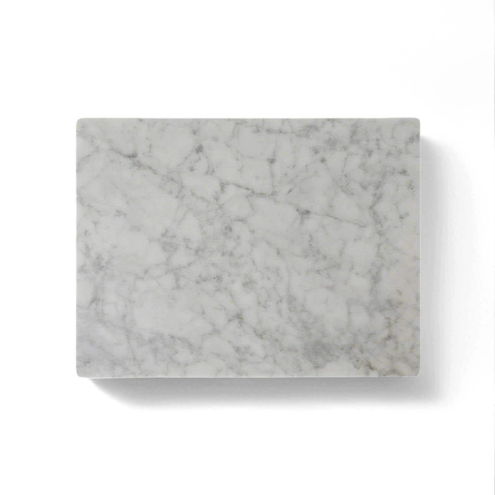 Pracfit natural marble cutting board top view for precise prep and elegant presentation