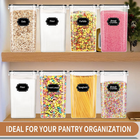 Praki kitchen storage in use for flour, sugar, cereals and more