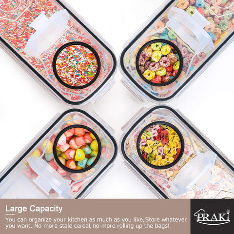 PRAKI includes 20 chalkboard labels and a marker for labeling.