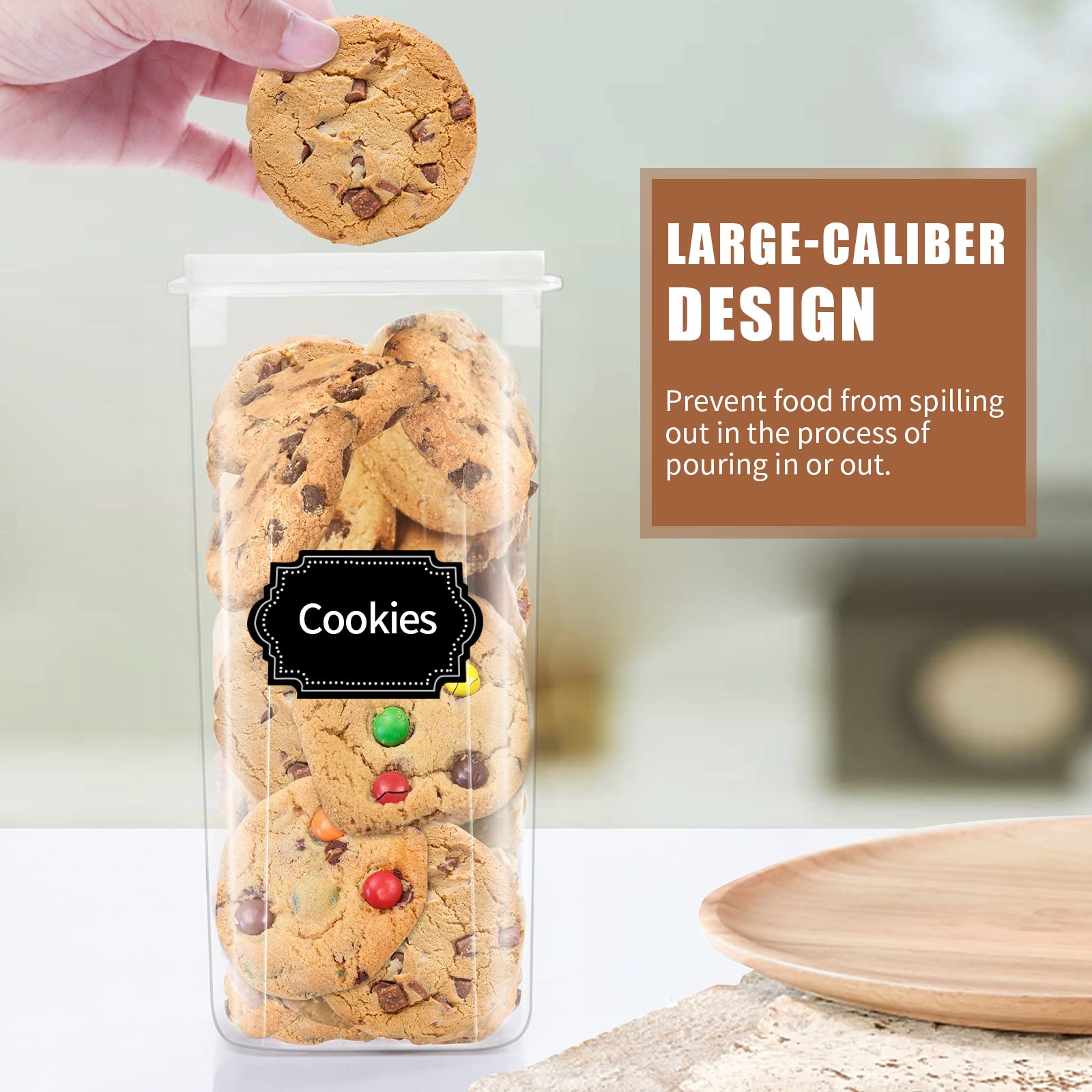 PRAKI reusable labels and marker for simple food labeling and meal planning.