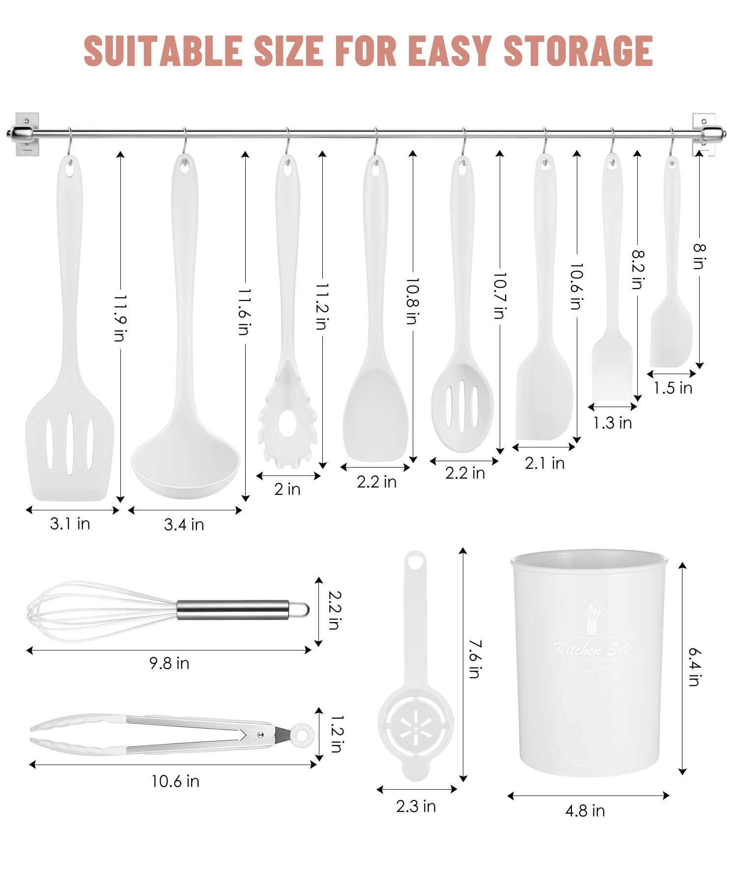 Pranski silicone ladle is heat resistant for smooth scooping and serving.