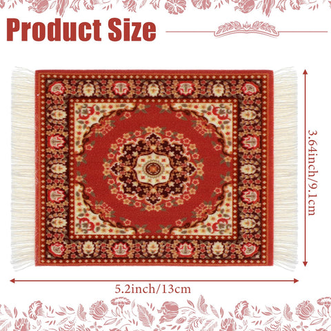 Preboun oriental coaster with tassels adds charm to any setup