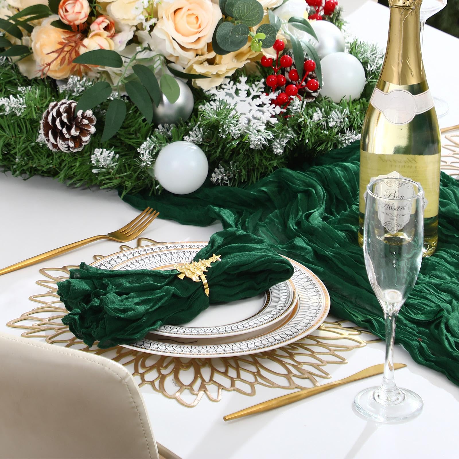 Preboun complete Christmas decor kit saves time coordinating the table