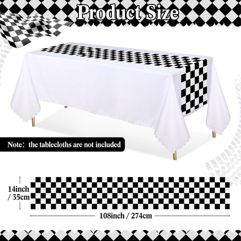 Preboun waterproof, oil-proof runner keeps tables protected.