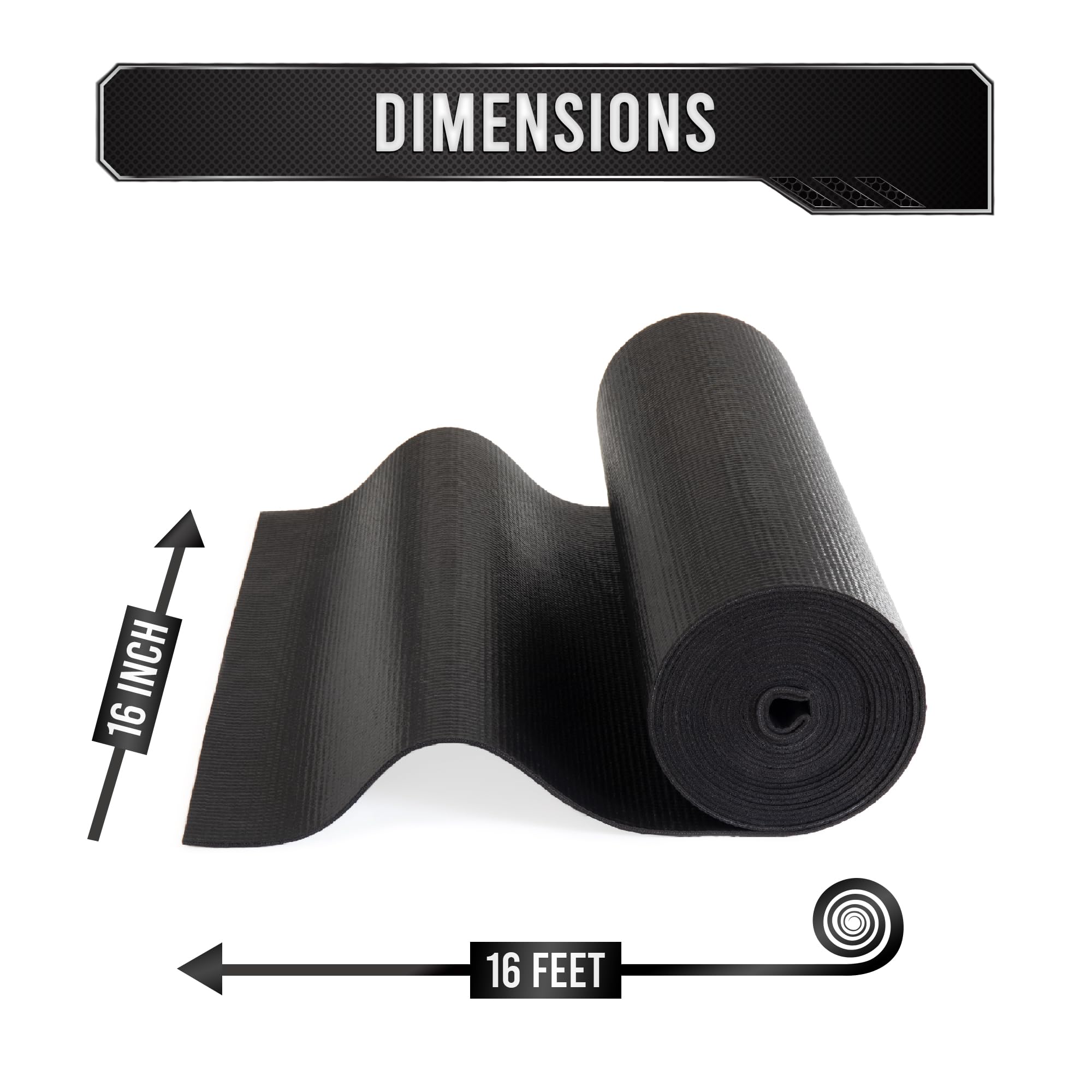 Grid line guide on Precision Defined liner for quick precise cuts
