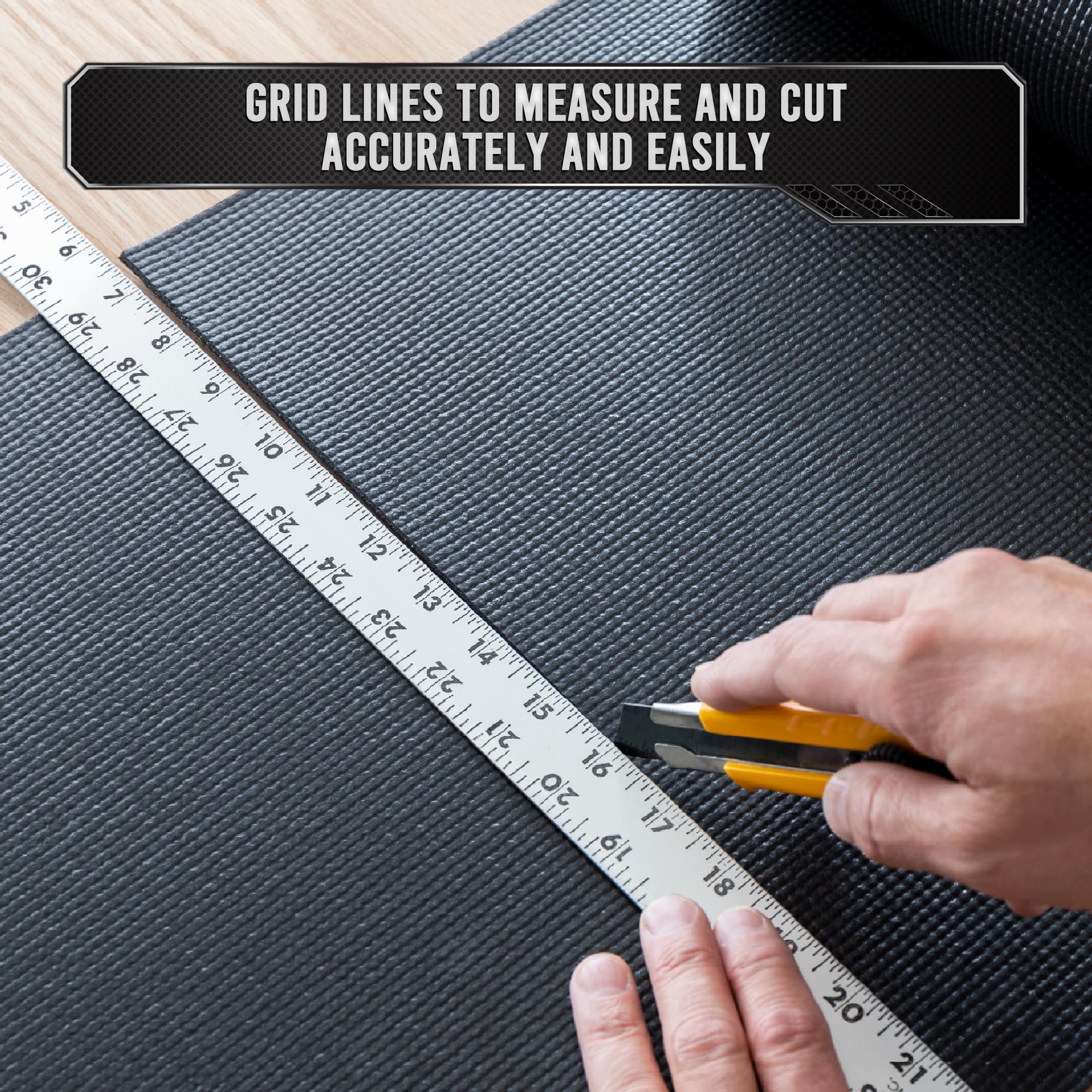 Slip resistant surface of Precision Defined liner keeps tools in place
