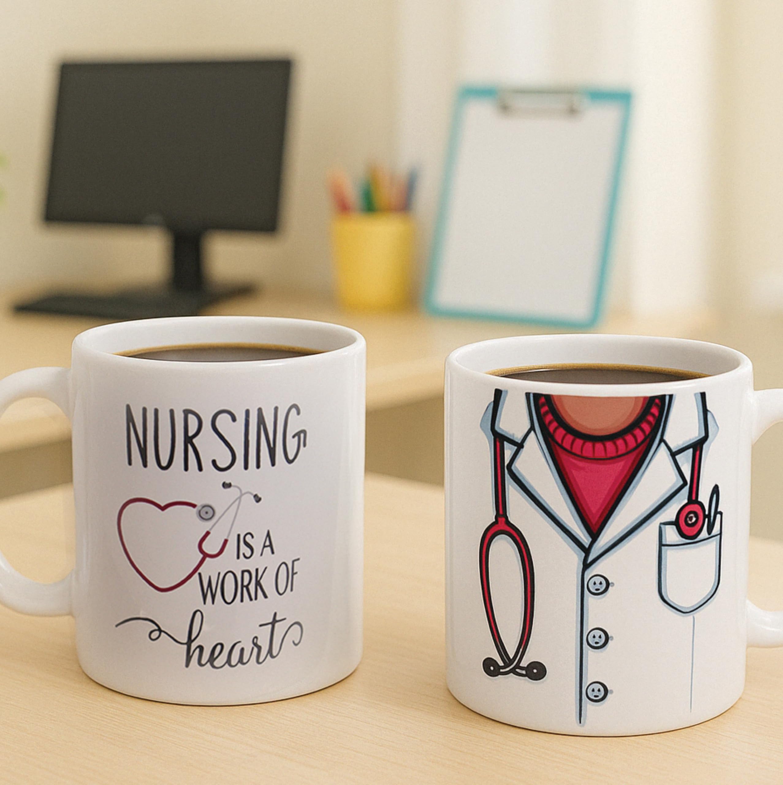 Premium Innovations nursing graduation gift elegantly presented, celebrates achievement and dedication.
