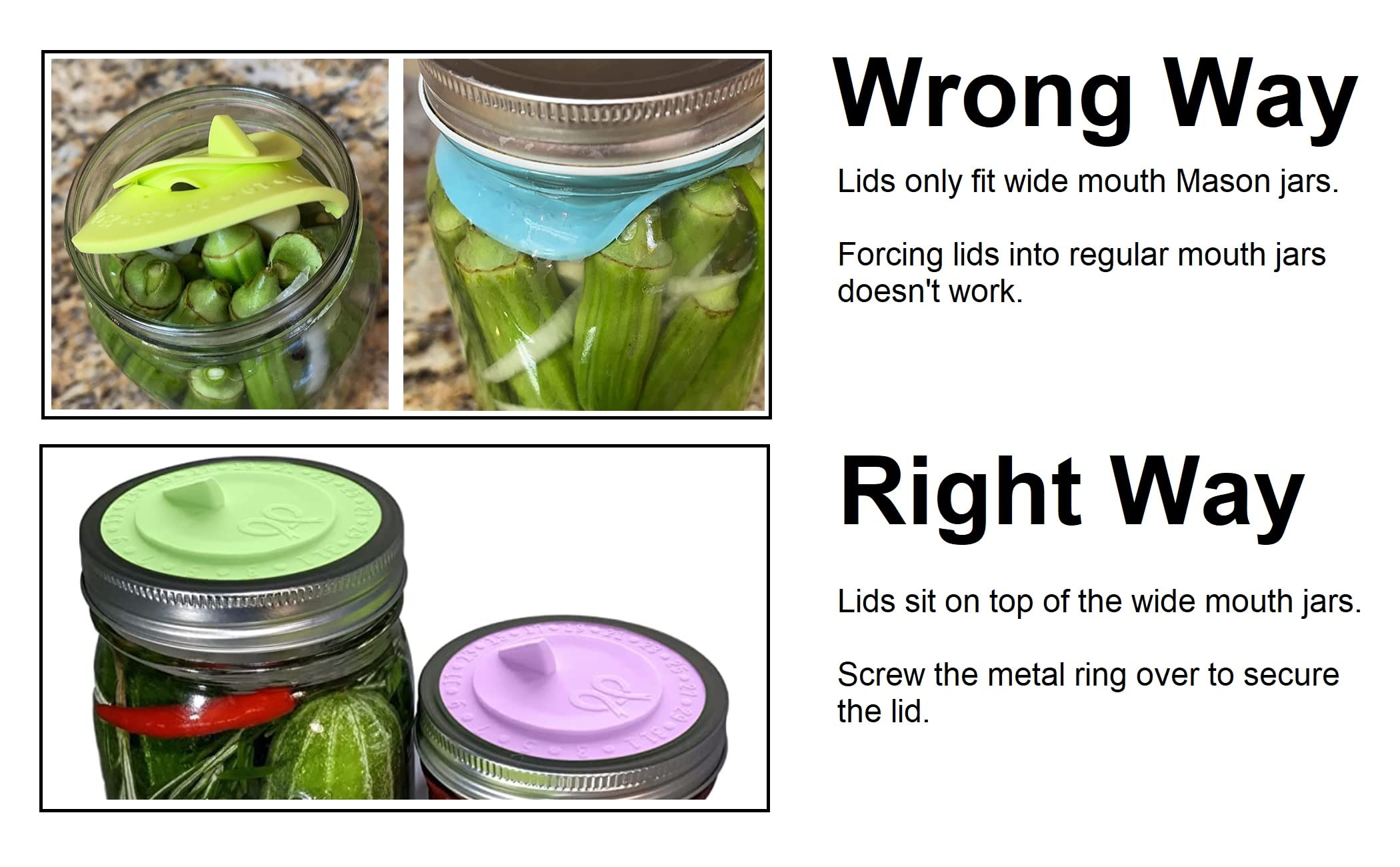 PremiumPresents glass weight with handle pairs with lids for complete setup.