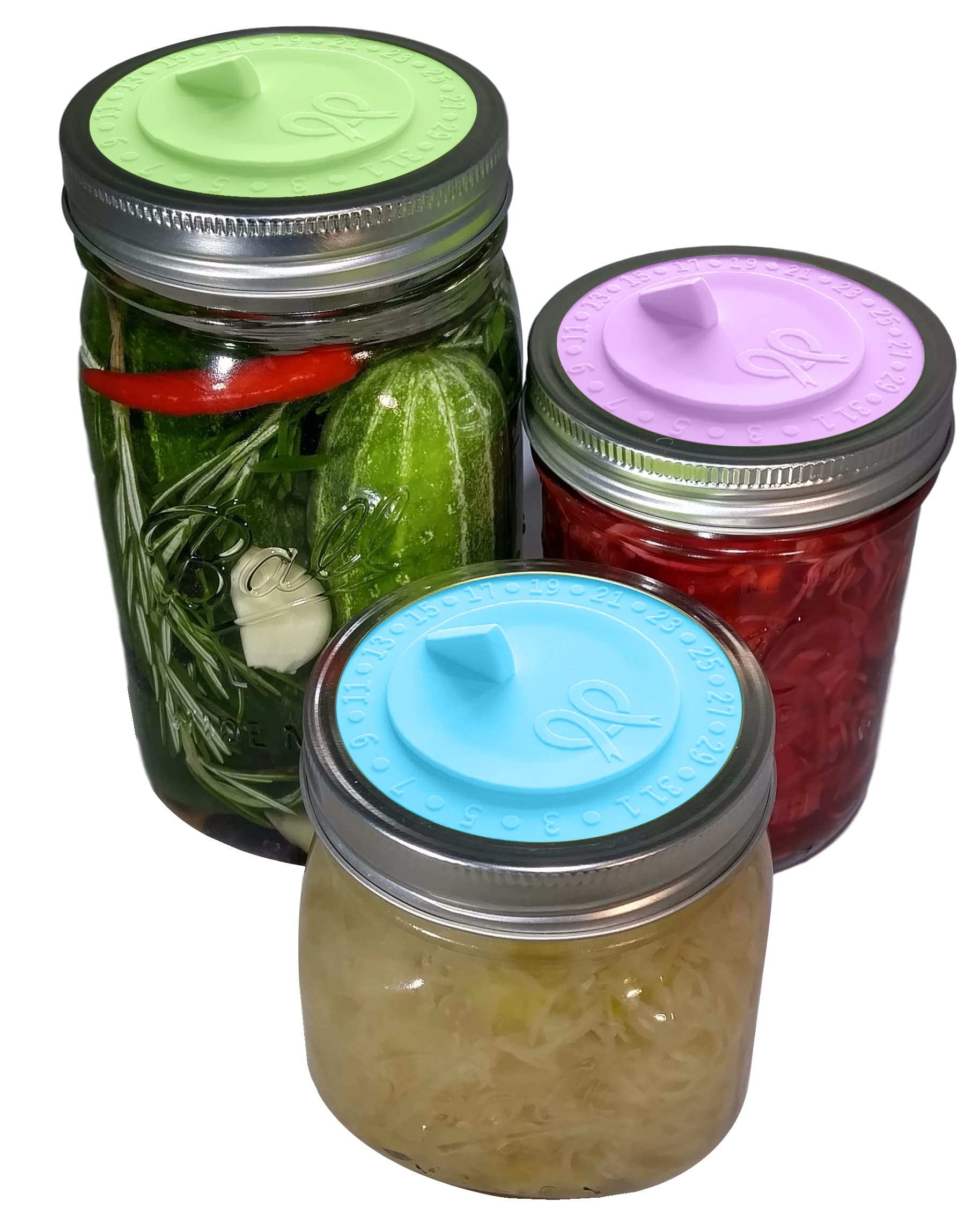 PremiumPresents venting airlock enables hands-free gas release during fermentation.