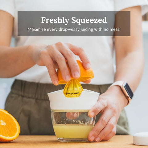 Prepara integrated spout for easy pouring into glasses