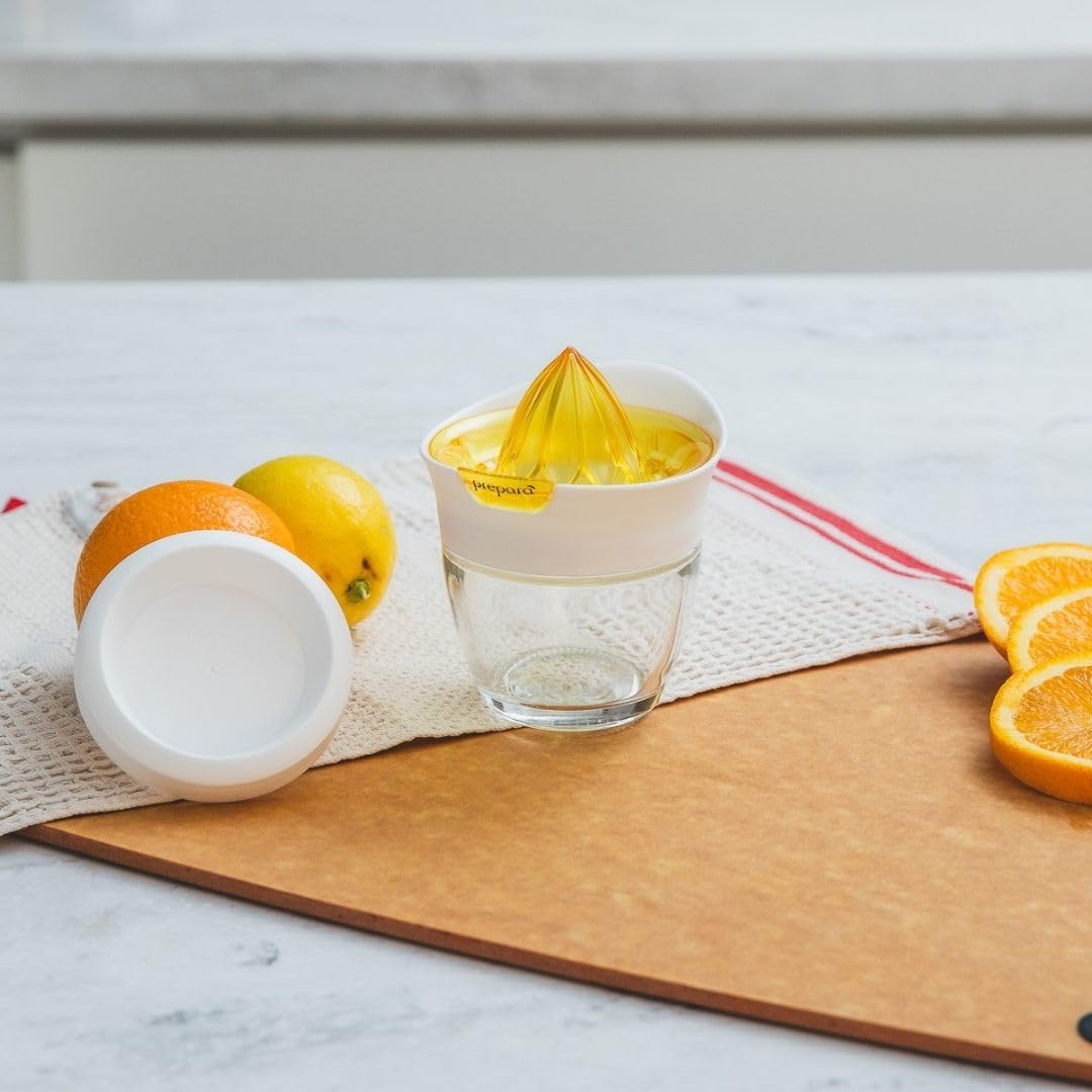 Prepara juice reamer with pour spout for quick serving