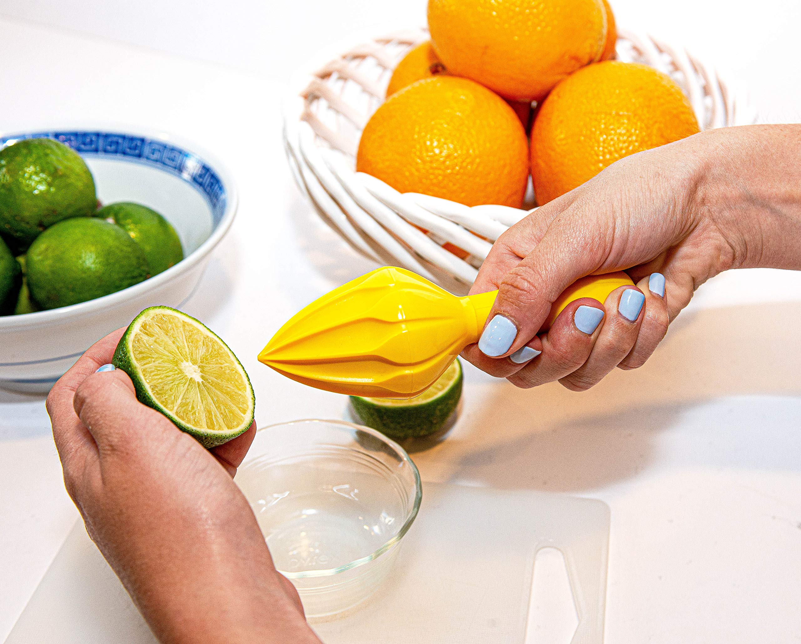 Prepara Juicy Reamer dishwasher-safe for easy cleanup.