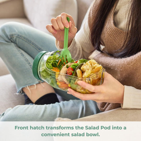 Prepara The Original Salad Pod offers 4.5 cup capacity for generous portions
