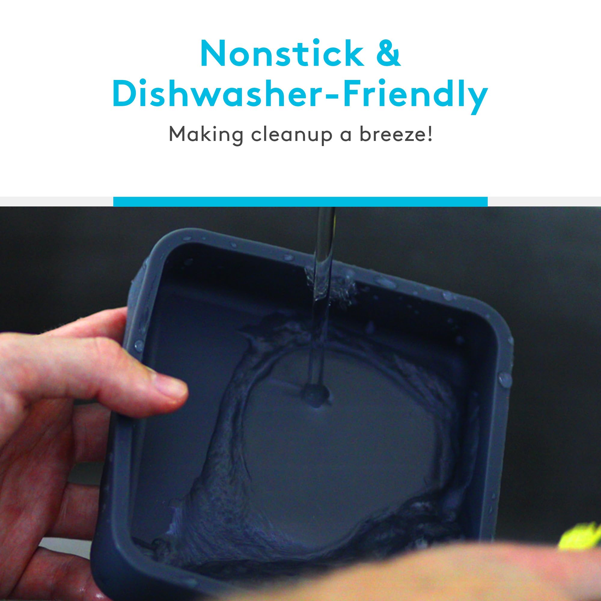 Prepd silicone trays keep flavors separate for sweet, savory, or marinated dishes