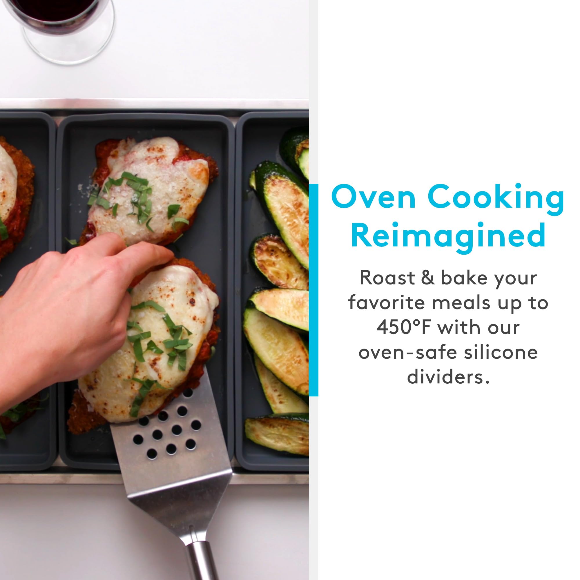 Prepd cheat sheets are dishwasher-safe for quick cleanup