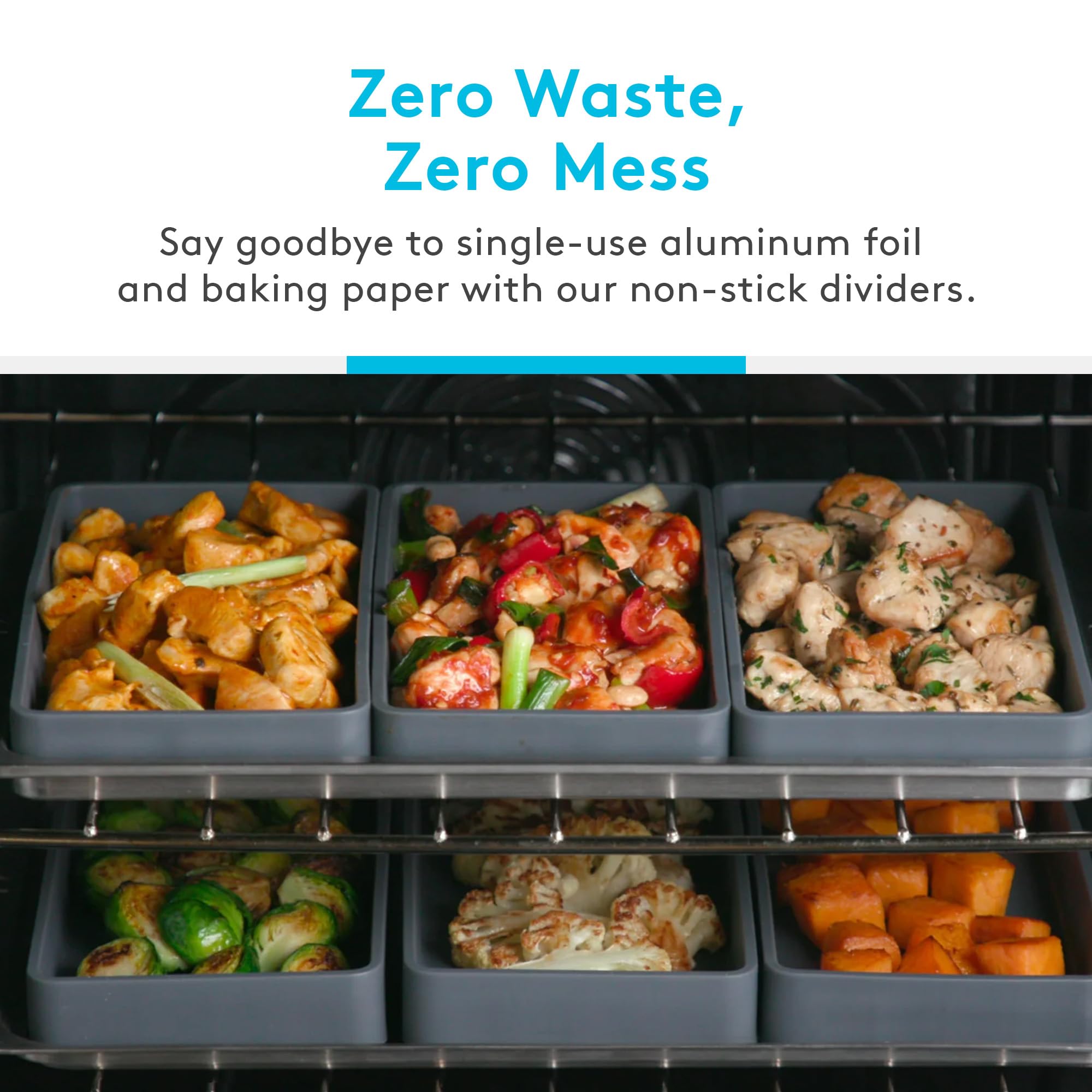 Prepd sheets are oven safe and freezer-friendly for flexible meal planning