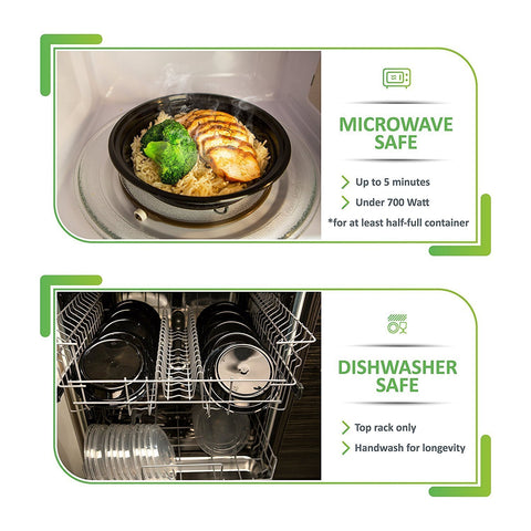 Prep Naturals freezer-safe containers for batch meals.