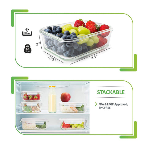 Prep Naturals freezer-safe containers keep meals fresh in the freezer.